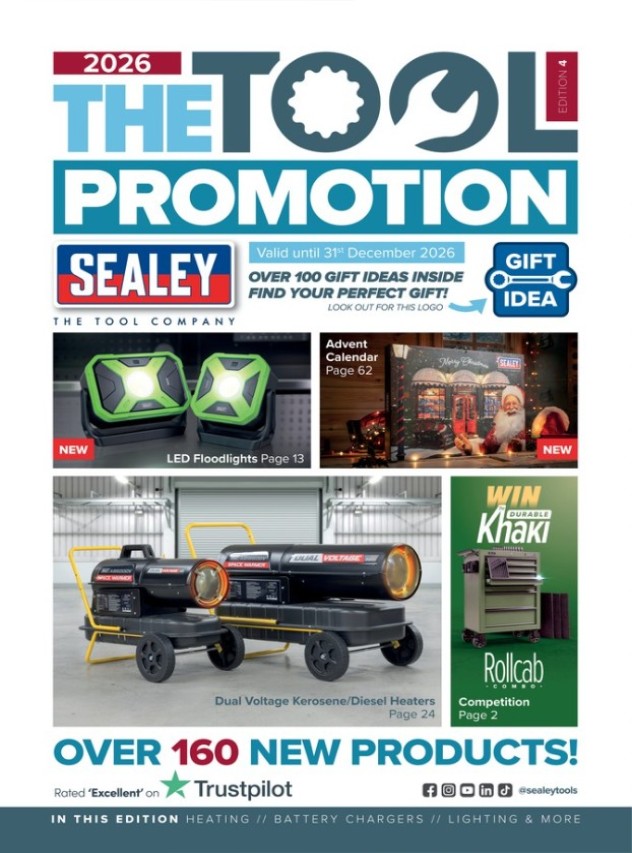 Sealey Autumn / Winter Tool Promotion 2026 *Valid Until December  31th  2026*
